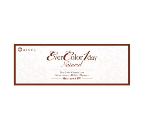 Ever Color 1 Day Natural (Clear Camel) (20개들이)