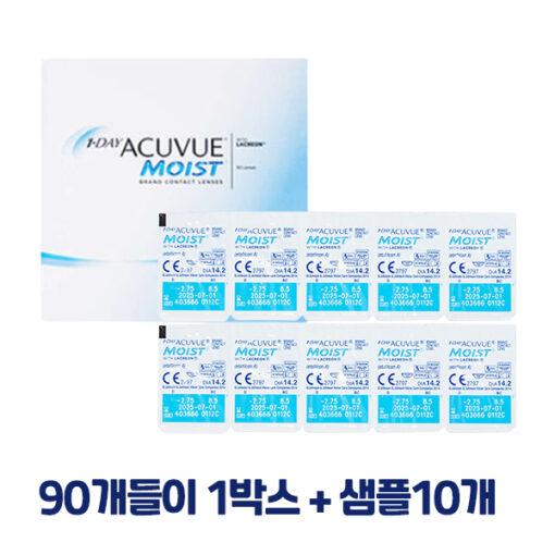 원데이 아큐브 모이스트 (90개들이) (1박스당 +10알 추가 증정)
