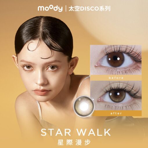 moody STAR WALK 컬러렌즈 원데이 (10개들이)