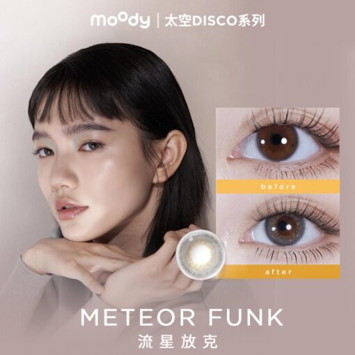 moody METEOR FUNK 컬러렌즈 원데이 (10개들이)