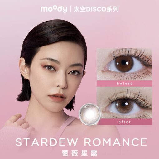 moody STARDEW ROMANCE 컬러렌즈 원데이 (10개들이)