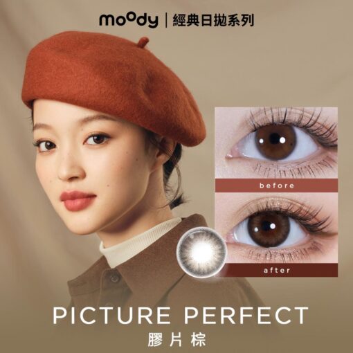 moody PICTURE PERFECT 컬러렌즈 원데이 (10개들이)