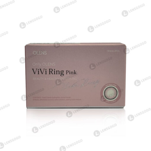 오렌즈 ViVi Ring 1개월용 컬러렌즈 Pink (2개들이)