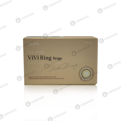 오렌즈 ViVi Ring 1개월용 컬러렌즈 Beige (2개들이)