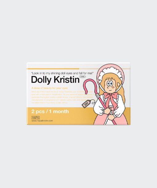 하파크리스틴 Dolly Kristin 1개월용 컬러렌즈 Gray (2개들이)