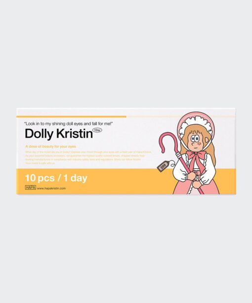 하파크리스틴 Dolly Kristin 원데이 컬러렌즈 Gray (10개들이)